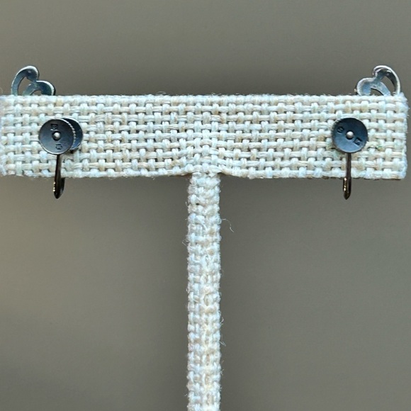 Vintage Mikimoto Akoya Pearl Screw-back Clip-On Earrings Sterling Silver 925 - Picture 9 of 10